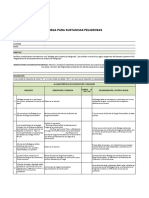 Lista Verificacion Bodega Sustancias Peligrosas