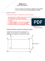 Solides Patron Et Perspective