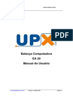 Manual Balança Upx