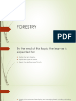 FORESTRY