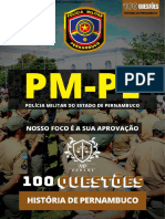 100 Questões de História de Pernambuco - Pmpe - HD Cursos