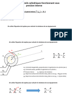 Chapitre 3 Présentation Des Parois Fonctionnant Sous Pression Interne