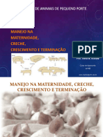 5 - SUINOCULTURA - MANEJO (Cria, Recria e Engorda)