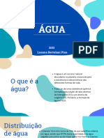 Apresentação Água de Biologia