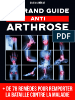 Livre Anti Arthrose