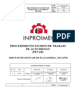 PTS - Montaje de Plataforma - Netafim - 2023