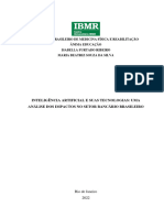 Inteligência Artificial e Suas Tecnologias - Uma Análise Dos Impactos No Setor Bancário Brasileiro