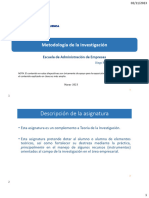 Metodologia Investigacion 01 Presentación