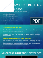 Agua y Electrolitos. Ionograma