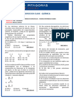 Ejercicios Clase - Química