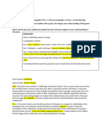 3rd Year English Scaffolding Sample Answer