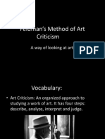 Feldman's Method of Art Criticism