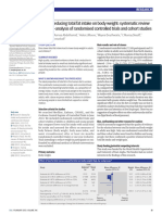 Effect of Reducing Total Fat Intake On Body Weight Systematic Review and Meta-Analysis of Randomised Controlled Trials and Cohort Studies