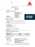 MSDS SikaPlast 324 X