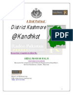 District Kashmore @kandhkot Profile