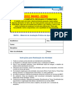 Resolução - (032 98482-3236) - M.A.P.A - Unicesumar - Mapa - Eletricidade Básica - 54-2023