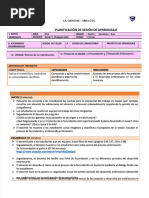 PDF Sesion de Aprendizaje Fecundacion y Desarrollo Embrionario - Compress