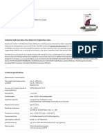 Flow Meter Tech Specs F113AI