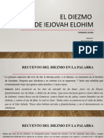 0.9 El Diezmo de IEHOVAH ELOHIM