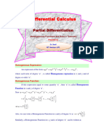 2-Homogeneous Equation and Euler Theorem