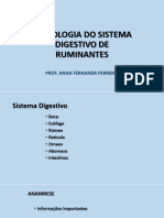 Semiologia Do Sistema Digestivo de Ruminantes