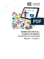 MANUAL UNIDAD 1 - Manual - Derecho Penal Parte General (MOD)