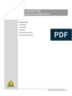 Ipsec and SSL VPN Deployment Considerations: in This Document