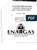 Nag100 - Normas Argentinas Mínimas de Seguridad para El Transporte y Distribución de Gas Natural