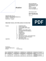 Pressure Vessel and Exchanger