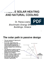 Passive Solar Heating and Natural Cooling: Bioclimatic Energy Efficient Buildings, Greece