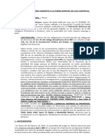 Denuncia Extorsion y Uso Indebido de La Profesion