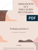 TP 2 - Adolescencia y Educación Secundaria