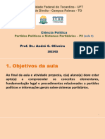 Aula 9 - Slides - Partidos Políticos e Sistemas Partidários P2