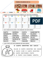 Família Silábica Do S - Silábico-Fonética