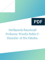 Materia Inteligencia Emocional - Wendy Rubio.