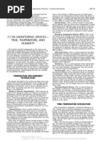 Usp (1118) Monitoring Devices-Time, Temperature, and Humidity
