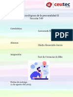 Creencias Irracionales de Ellis