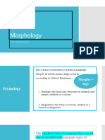 Morphology