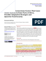 Exploring The Cornerstone Factors That Cause Water Scarcity in Some Parts of Africa - Annotated