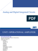 Ideal Operational Amplifier - 1