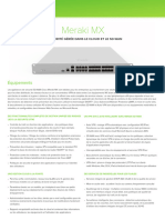 Meraki Datasheet MX FR