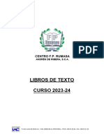 Libros de Textos Curso 2023 2024