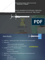 Slide Artigo Anestesiologia