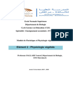 1 - Physiologie Végétale