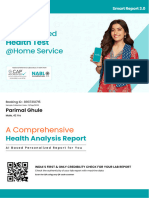 A Comprehensive: Health Analysis Report