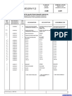 Arruela Específica para Motor WARTSILA UD25V12-Spare-Parts-Catalogue