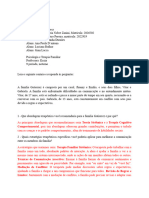 Estudo de Caso Terapia Familiar