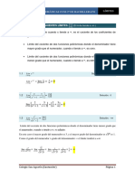 Limites. Ejercicios Resueltos