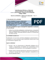 Guia de Actividades y Rubrica de Evaluación - Unidad 3 - Fase 4 - Aplicación