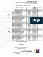 Horario Atencion Padres 11 Octubre 2023